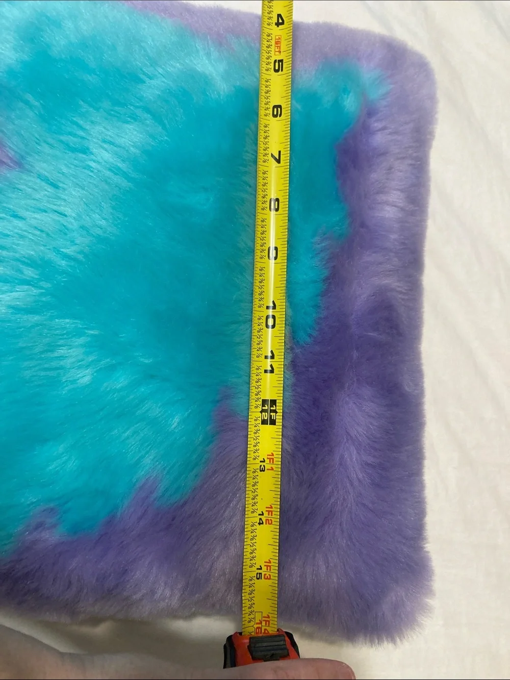 Plush Faux Fur Unicorn Accent Pillow